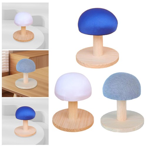 Round ironing stool - stool, wooden