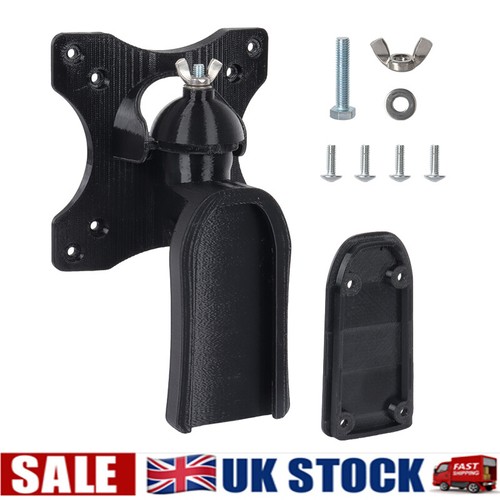 Pivoting black bracket - black, &