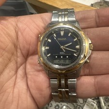 Works Pulsar Mens Watch Blue