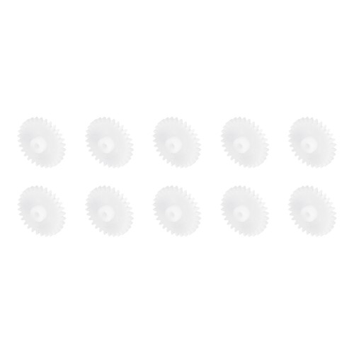 10pcs plastic gears - plastic, teeth