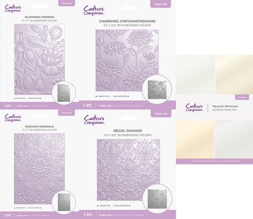 Crafters companion a5 pearl - -,