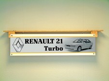 Renault 21 Turbo Car Banner