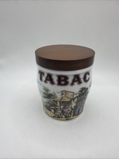 Vintage French Glass Tobacco