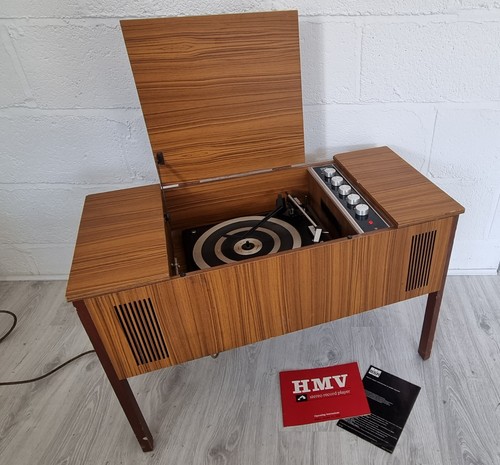 Hmv record player - hmv, vintage