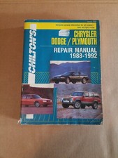 CHRYSLER DODGE PLYMOUTH EAGLE