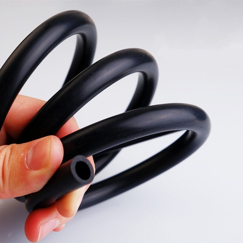 Black silicone hose tubing - black,