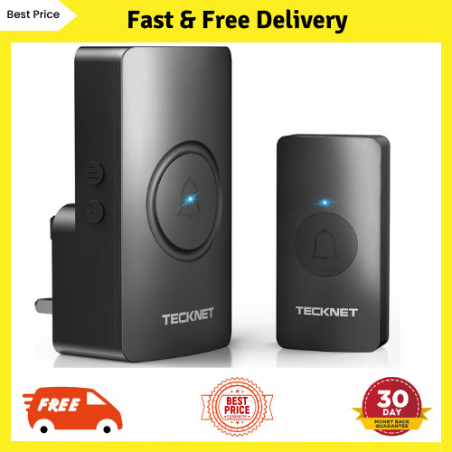 Tecknet wireless doorbell plug - wireless,