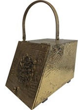 Antique Brass Fireplace Coal