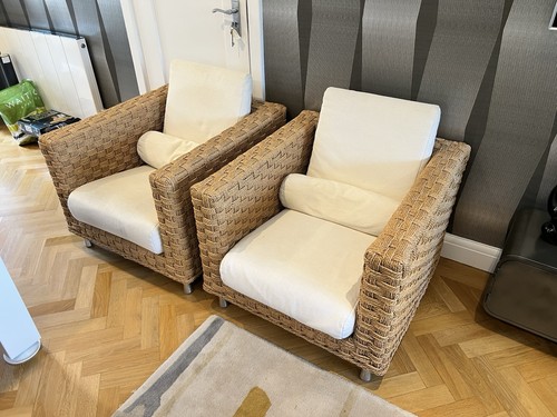 Pair wicky chairs ligne - chairs, by