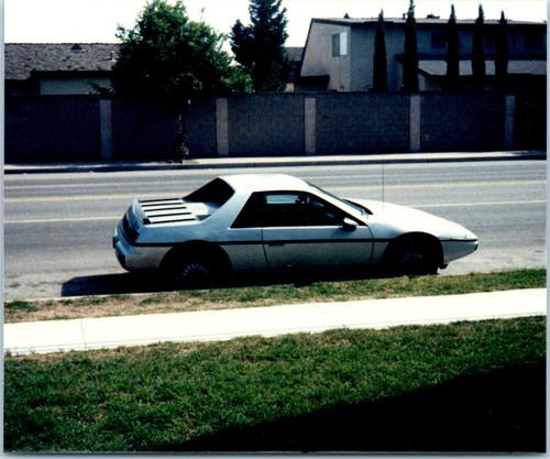 1980s silver pontiac fiero - 1980s,
