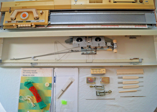 Brother 830 knitting - brother,