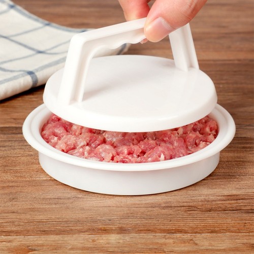 Plastic hamburger press burger - plastic,