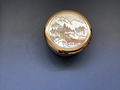 Chokin 24kt gold edged - , pot