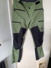 Norrona Svalbard Heavy Duty Hybrid Pants Size M Men's Hiking Trousers