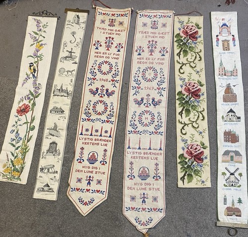 Bell pull vintage tapestry - pull,
