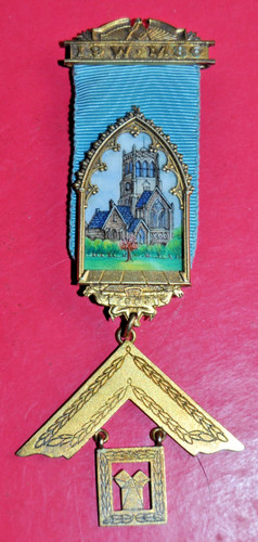 Sterling silver masonic past - masonic,