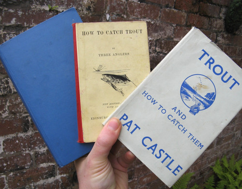 Vintage fishing books trout - 3, books-