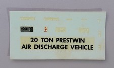 Airfix Dapol Prestwin Silo Wagon Decals.