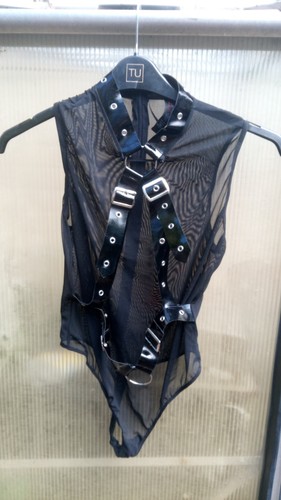 Ann summers black sheer - ann, mesh