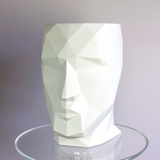 Vondom - Adàn Nano Head Stool - White Colourway - By Teresa Sapey r.r.p. £150