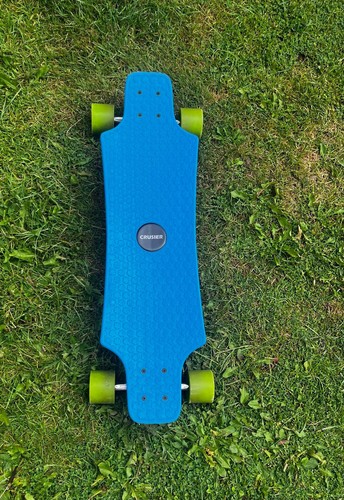 Blue cruiser longboard - blue,