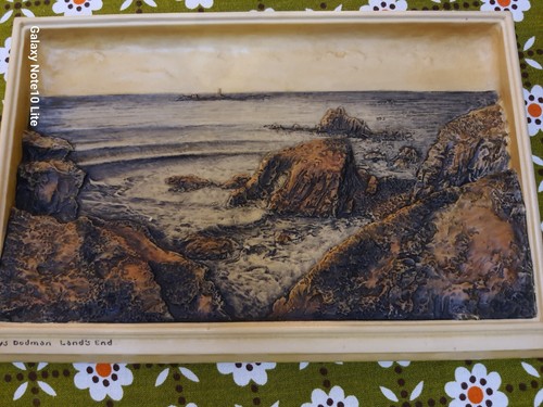 Vintage ivorex plaque - plaque, by