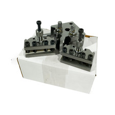 3PC QUICK CHANGE TOOLPOST FOR MYFORD SERIES 7 LATHES DIXON STYLE T37 BY RDGTOOLS