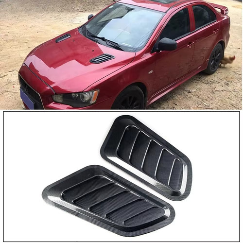 Universal gloss black car - 2x,