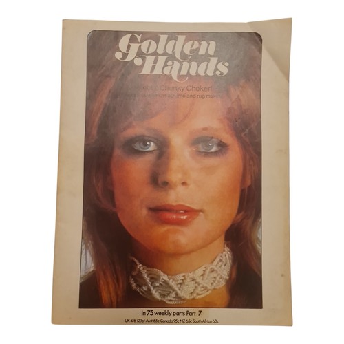 Vintage golden hands magazine - vintage,