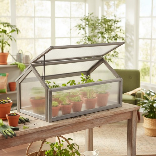 Wooden cold frame - wooden,