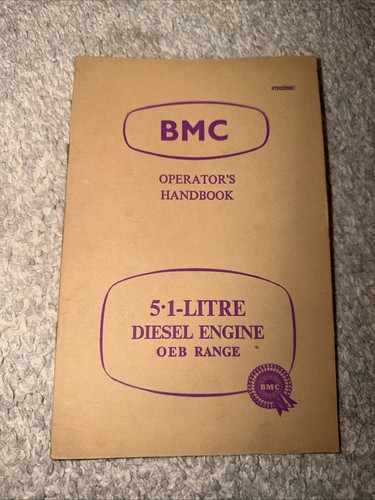 Bmc litre diesel engine - litre,