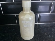ABSOLUT WHITE vodka 700ml bottle cover case skin limited edition RARE