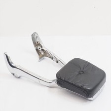Yamaha Virago XV1100 OEM Backrest Sissy Bar Passenger Pad Seat Support Rare