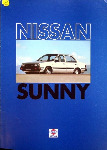 284963 nissan sunny austria - sunny,