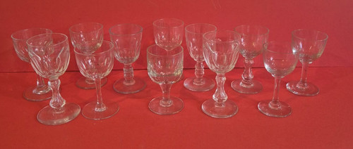 Victorian style sherry glasses - victorian,