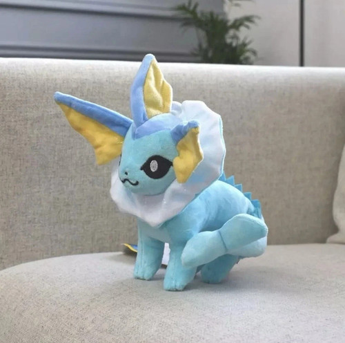 Pokemon vaporeon plush soft - vaporeon,
