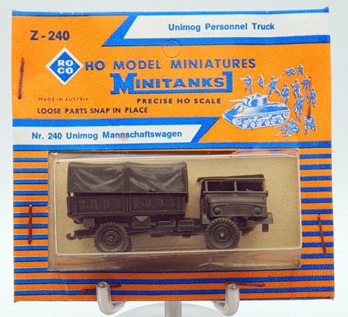 1960 carded roco minitanks - 1960's,