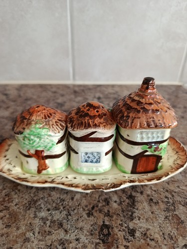 Vintage cruet set - cruet,