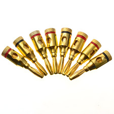 (Pack of 8) Banana Plugs Cable