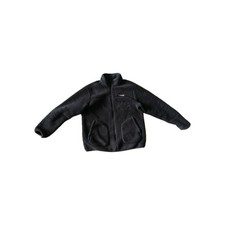 Columbia Mens Sherpa High Pile Black Fleece Large Excellent Condition