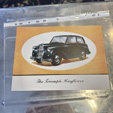 TRIUMPH MAYFLOWER Car Sales Brochure For 1952 