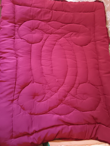 Vintage feather eiderdown - vintage,