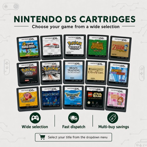Nintendo games cartridge - games, |