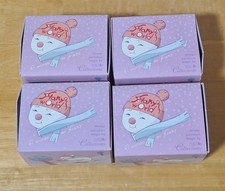 Nao Lladro Flaky The Snowman Figurines Set of 4 with Boxes 2003 Collectibles