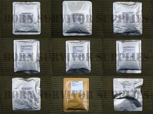 British army mod ration packs - ration,