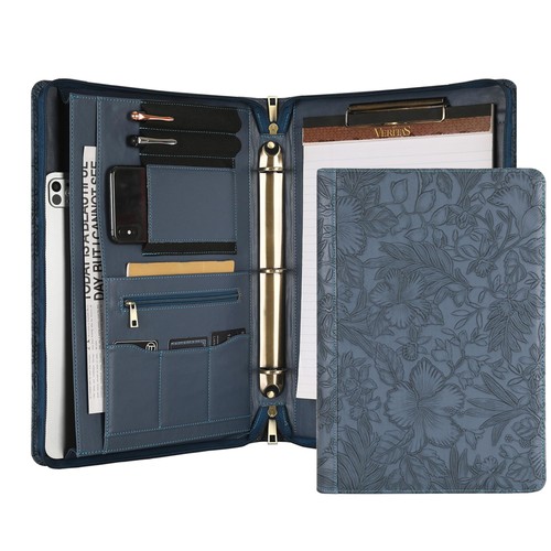 Handmade leather portfolio - handmade,