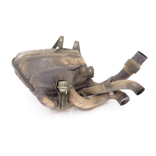 Rear exhaust silencer left - silencer,