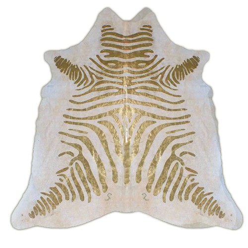 Metallic zebra print - print, rodeo