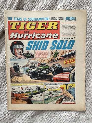 Tiger and hurricane - hurricane, comic
