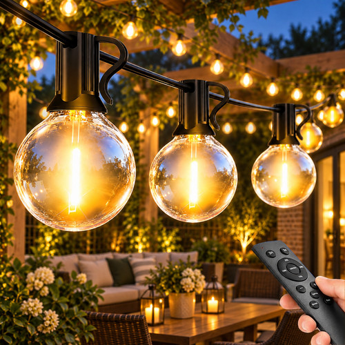 50ft outdoor festoon - outdoor, lights